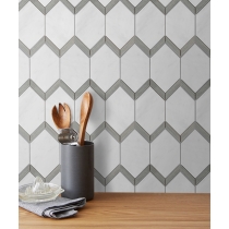 INTRIGUE - 11X14, GRAY, POLISHED/MATTE